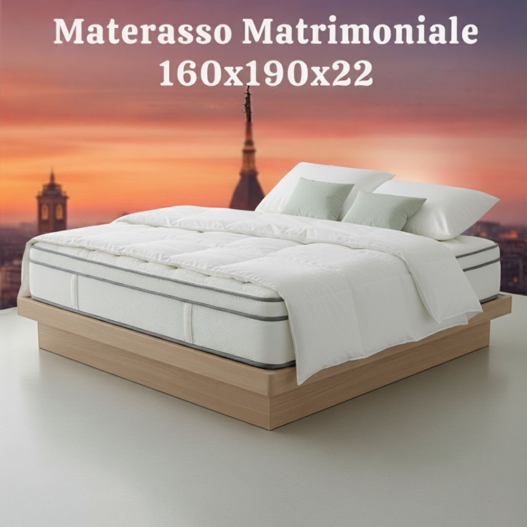 Materasso matrimoniale Dormi Sereno su letto moderno